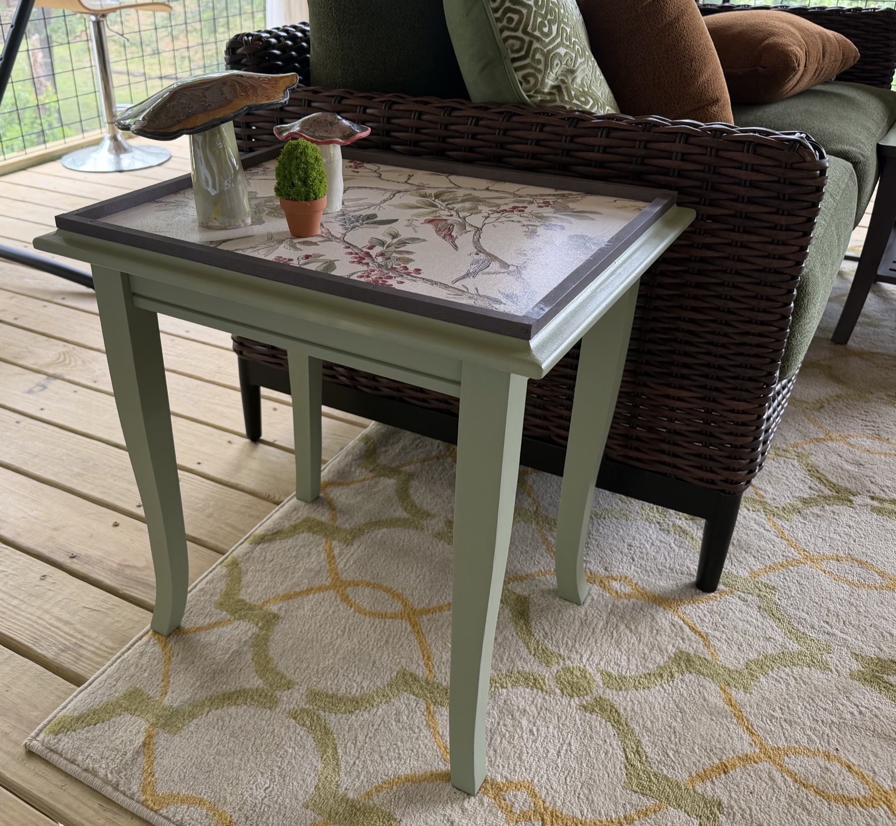 Botanical End Table photo 6