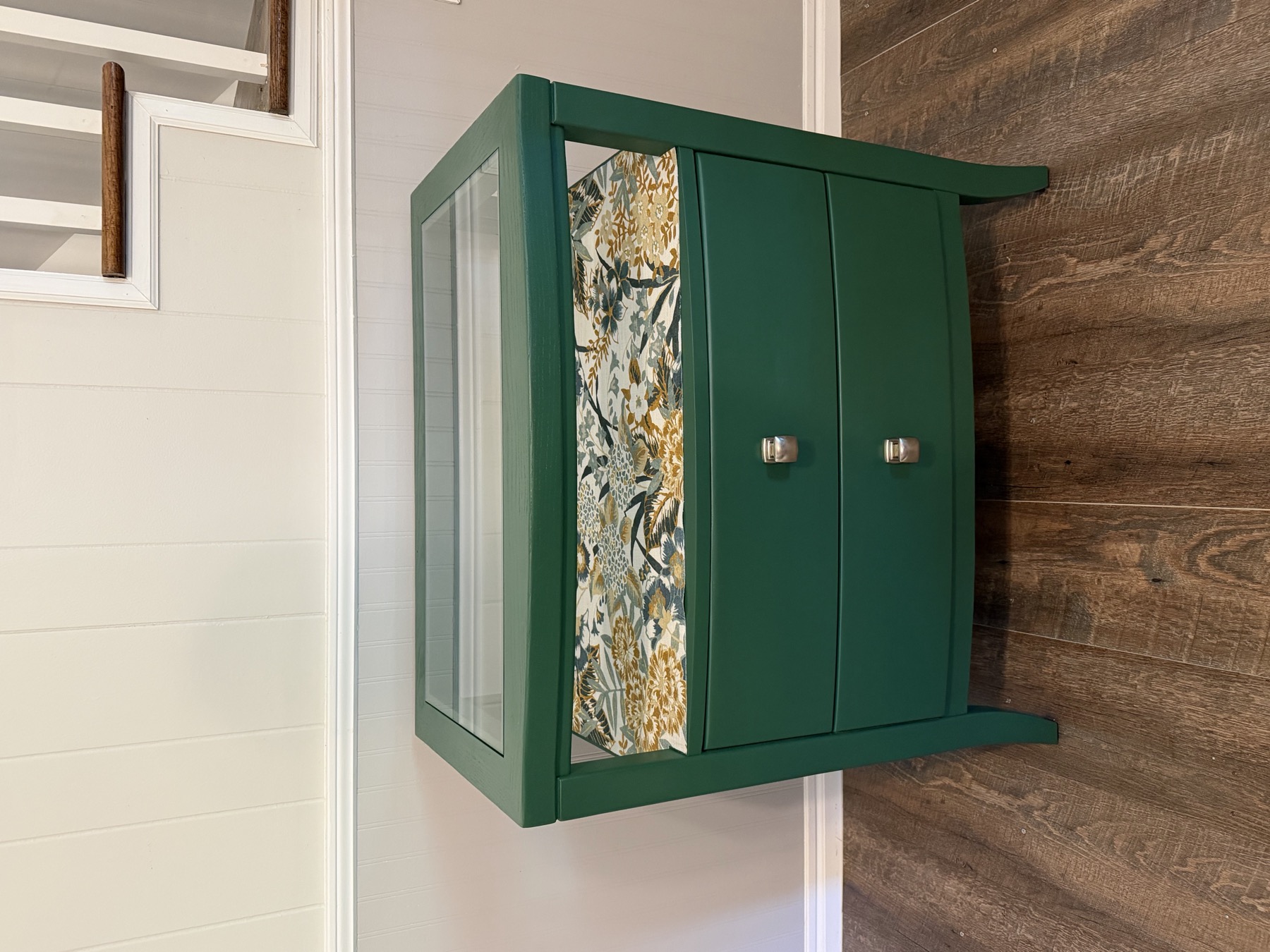 Green Stanley Two-Drawer Table photo 4