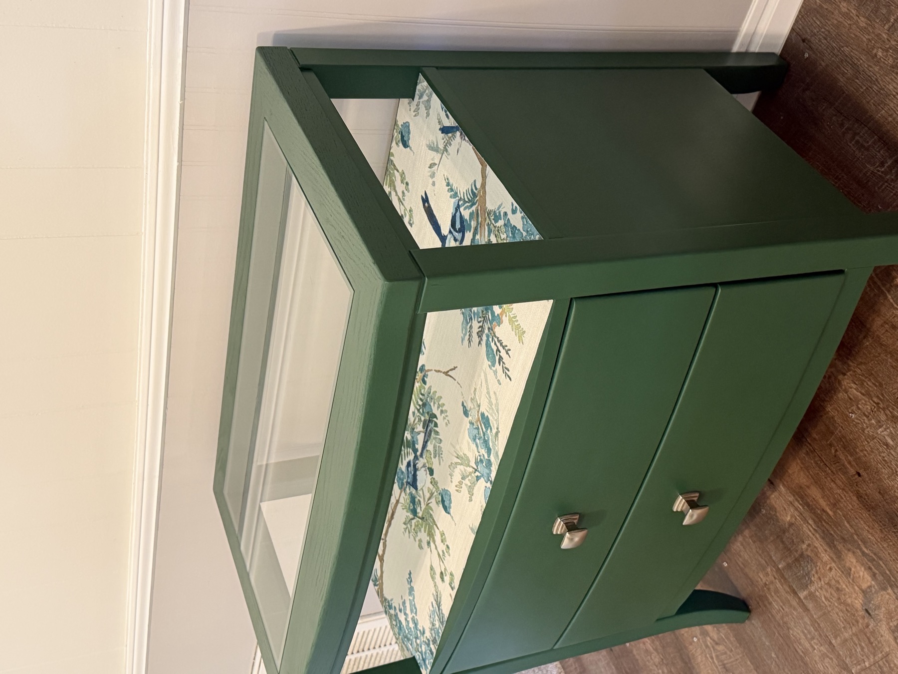 Green Stanley Two-Drawer Table photo 6